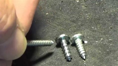 how to use sheet metal screws